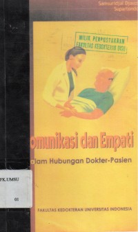 Komunikasi dan Empati dalam Hubungan dokter-pasien