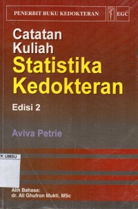 Catatan kuliah statistika kedokteran