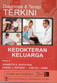 Kedokteran Keluarga : diagnosis & terapi terkini
